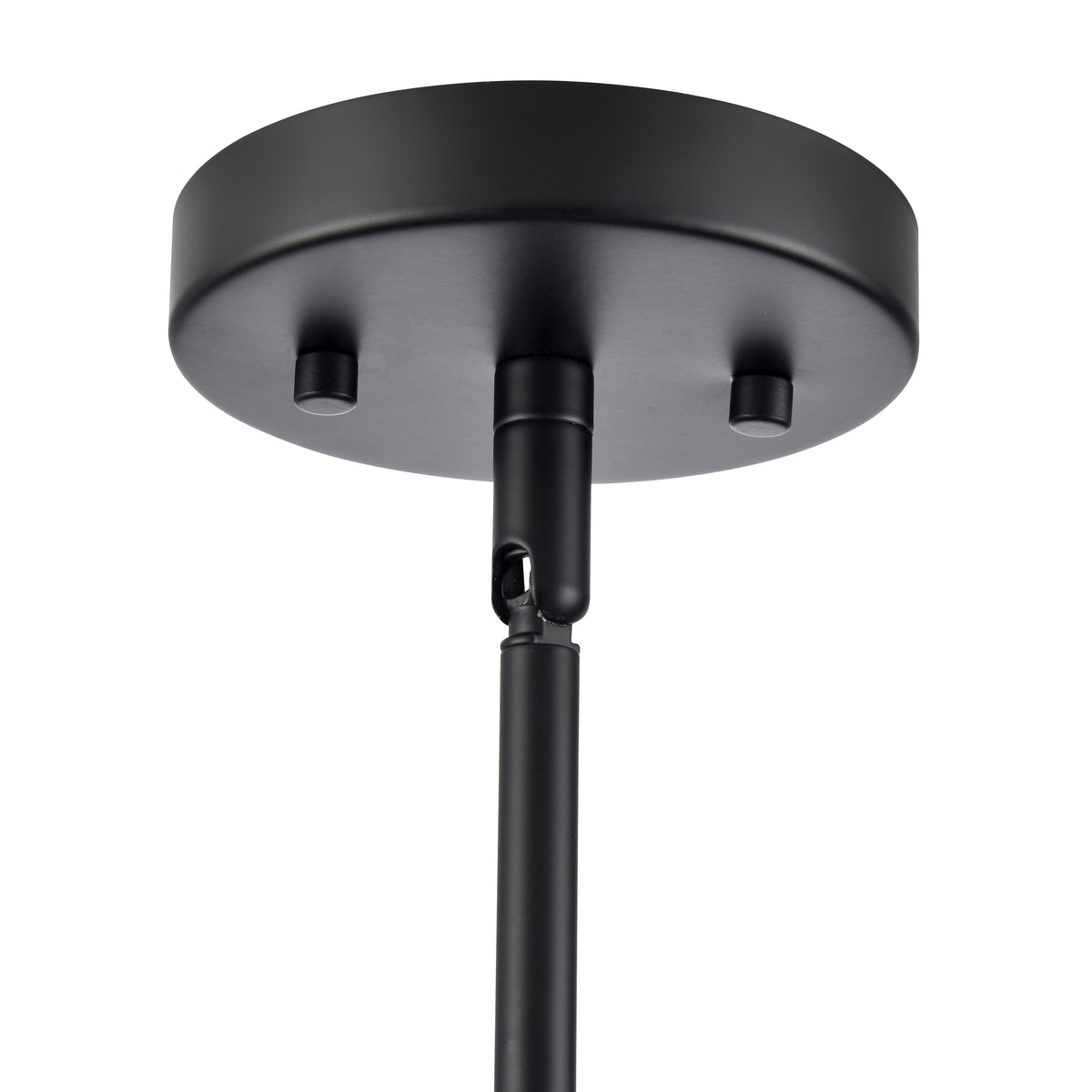 20.75'' Elise Matte Black 3 Light Pendant