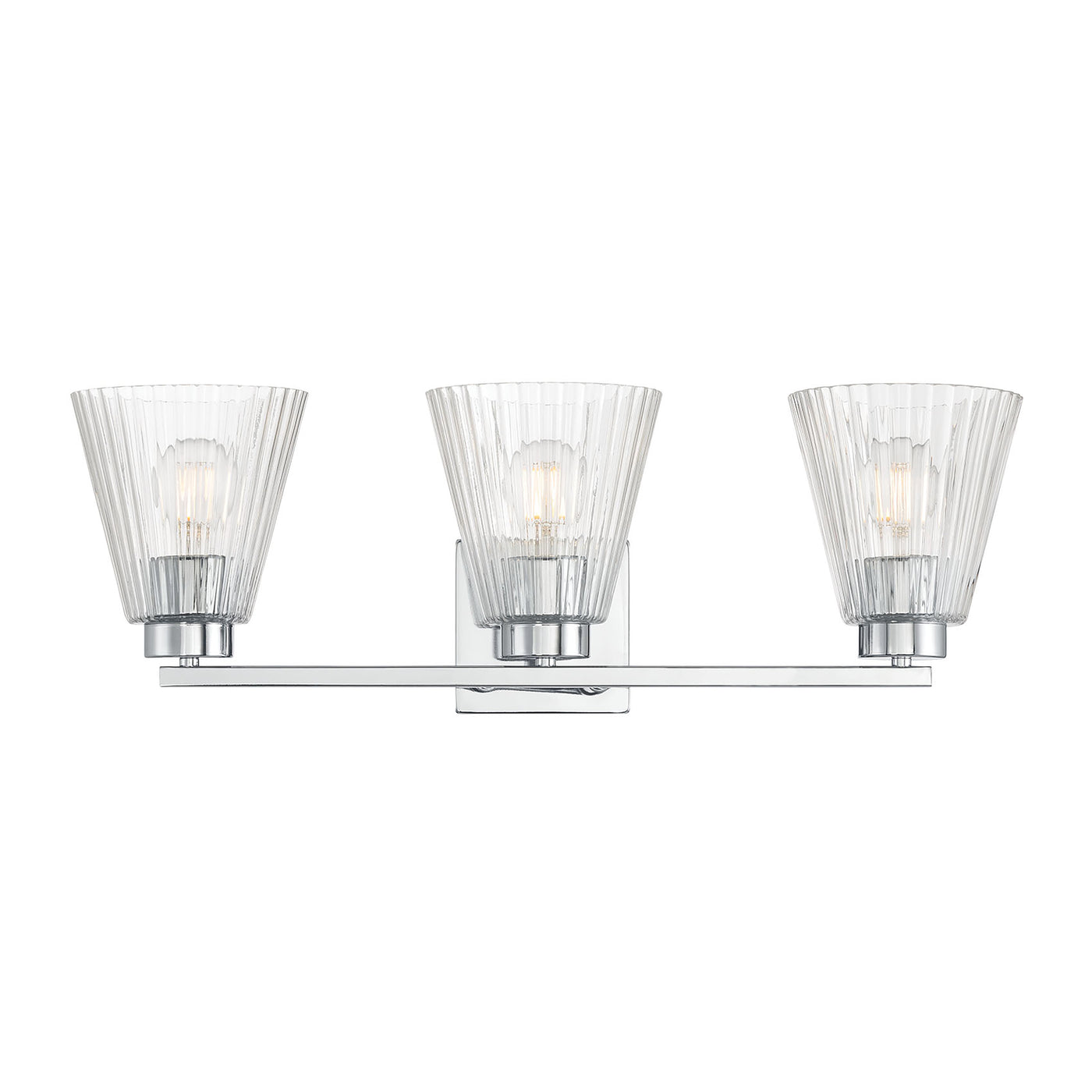 22.75'' Riville Chrome 3 Light Bath Vanity