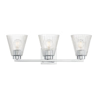 22.75'' Riville Chrome 3 Light Bath Vanity
