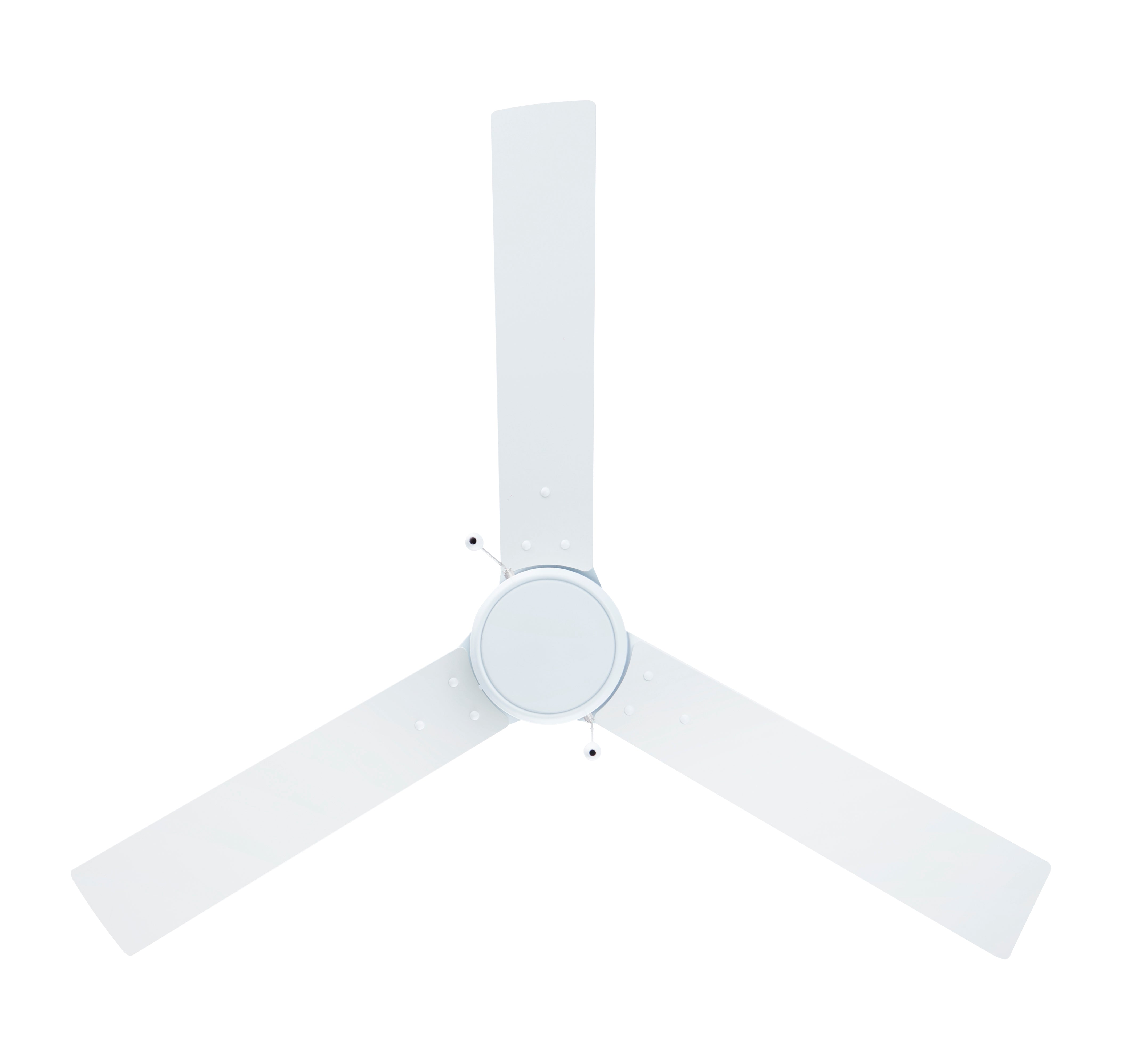 52 Inch Sabio AC White Indoor Ceiling Fan 3-Blade Reversible