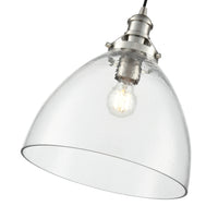 14.5'' Khrisa Brushed Nickel 1 Light Pendant