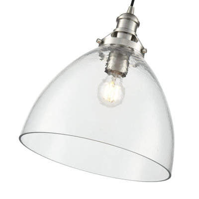 14.5'' Khrisa Brushed Nickel 1 Light Pendant