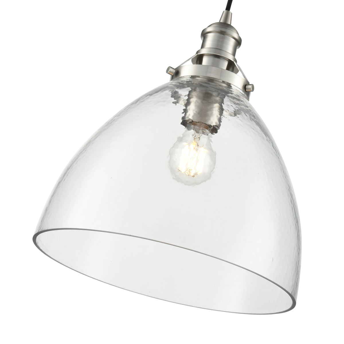 14.5'' Khrisa Brushed Nickel 1 Light Pendant