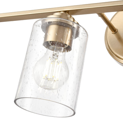 31'' Moven Modern Gold 4 Light Bath Vanity