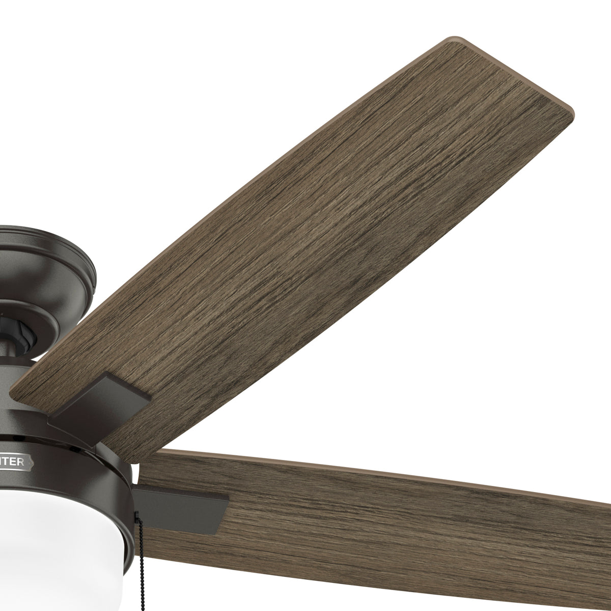 52 inch Anisten Noble Bronze Ceiling Fan with LED Light Kit and Pull Chain