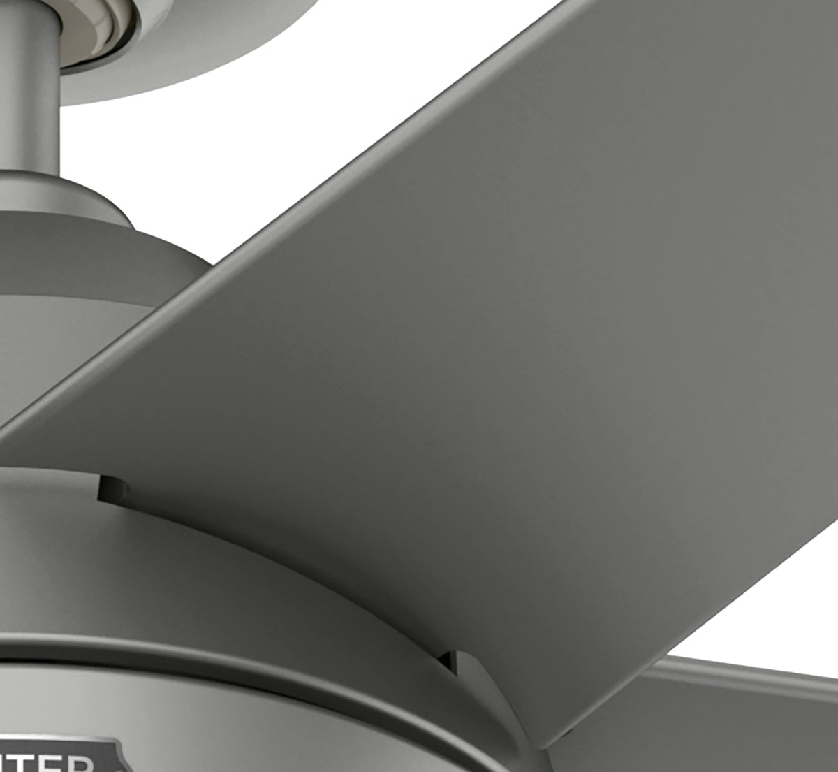 52 inch Skyflow Matte Silver WeatherMax Indoor / Outdoor Ceiling Fan with LED Light Kit and Wall Control