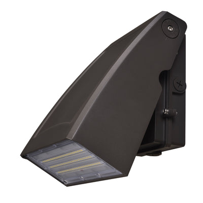 8.5-inch Oil Rubbed Bronze Outdoor Wall Light with 5000K Light and 80W Output