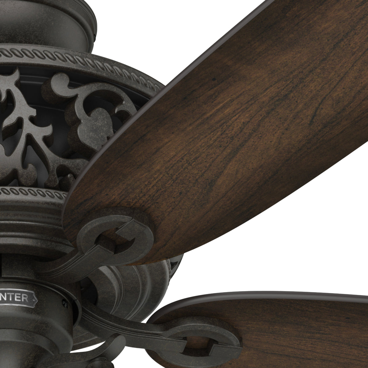 54 inch Promenade ENERGY STAR® Brittany Bronze Ceiling Fan with LED Light Kit and Handheld Remote
