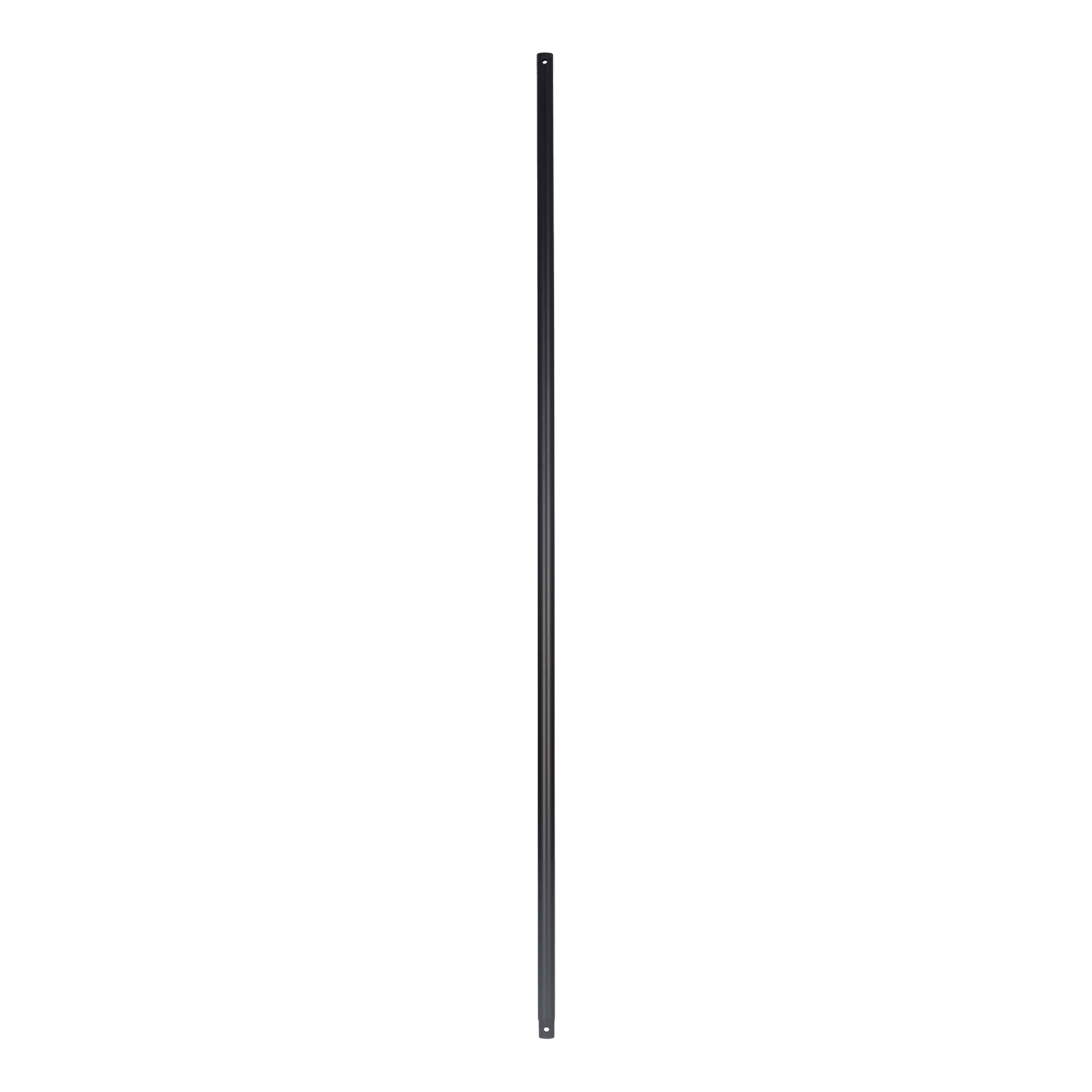48-inch Black Fan Downrod