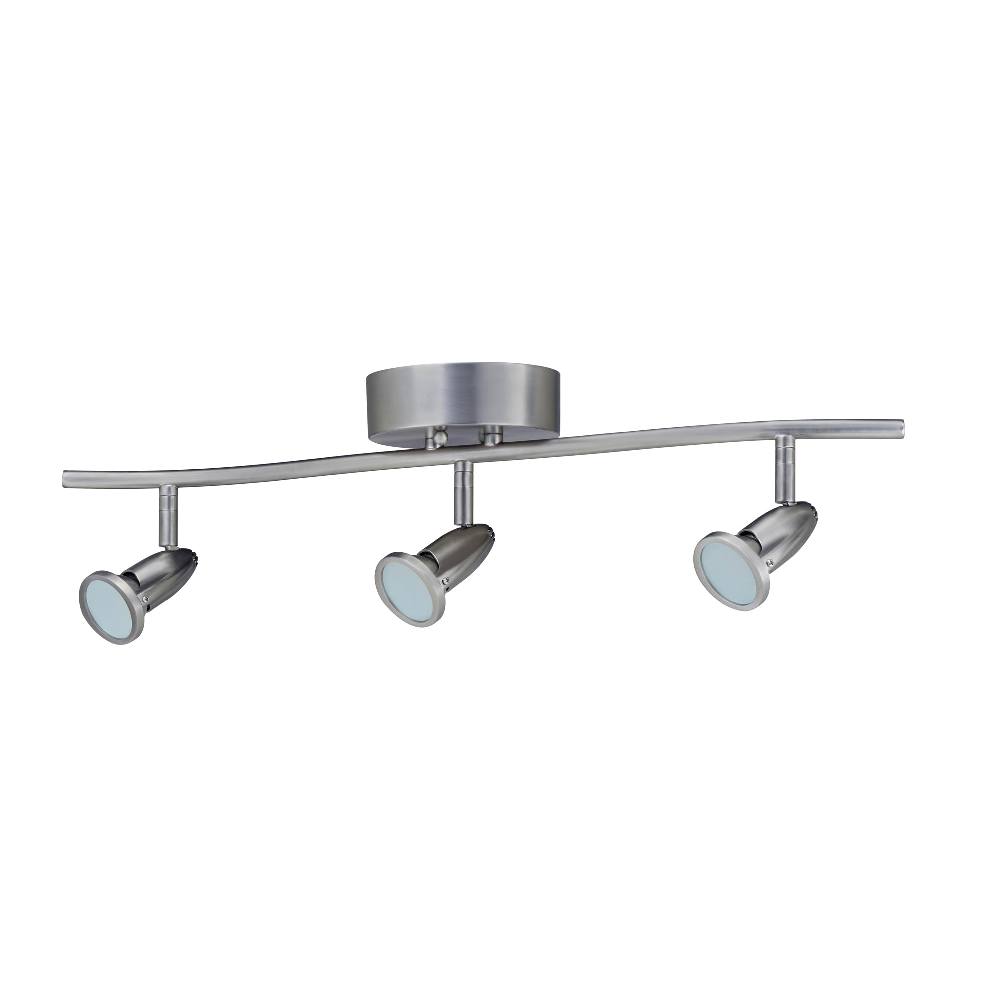 24.5-inch 3-light Brushed Nickel Track Head