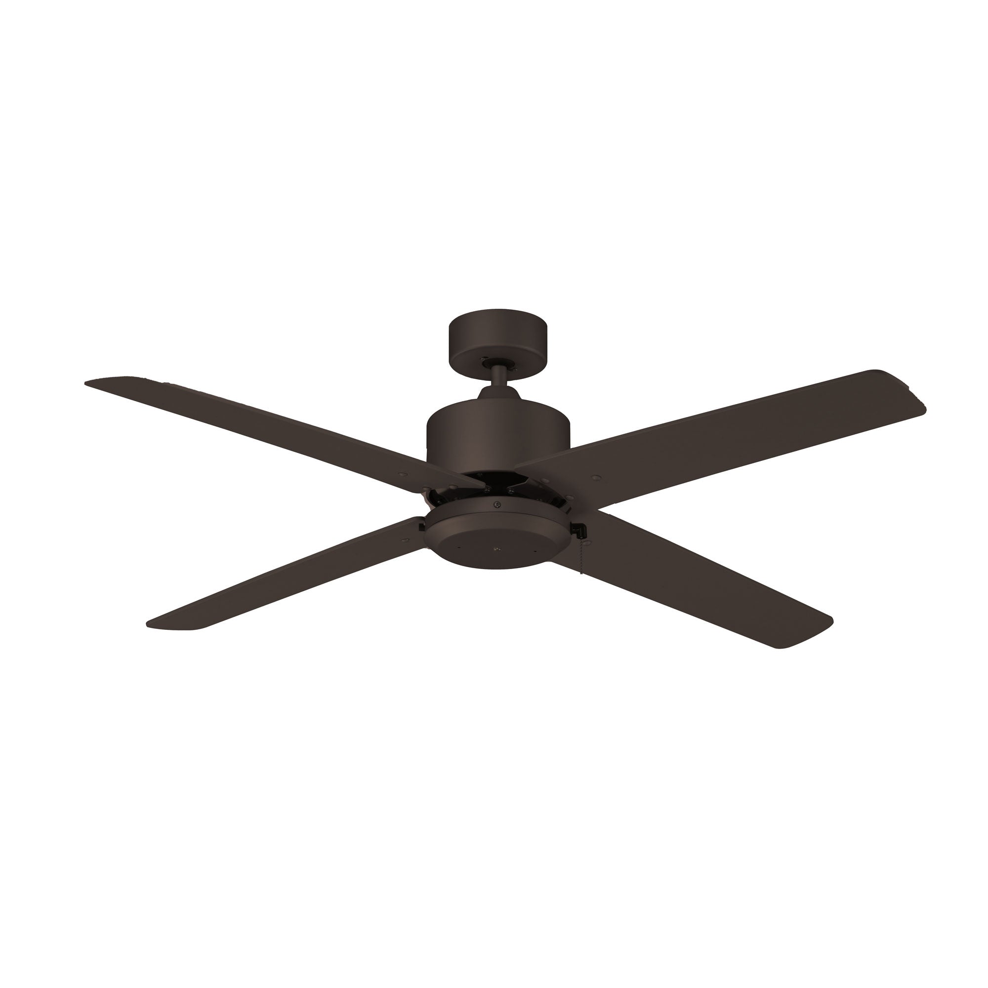52 Inch Aldea VIII AC Oil Rubbed Bronze Outdoor Ceiling Fan 4-Blade