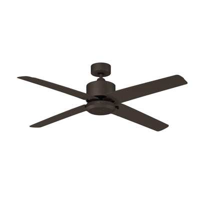 52 Inch Aldea VIII AC Oil Rubbed Bronze Outdoor Ceiling Fan 4-Blade