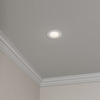 4-inch White Wall Light with 3000K Light and 9W Output