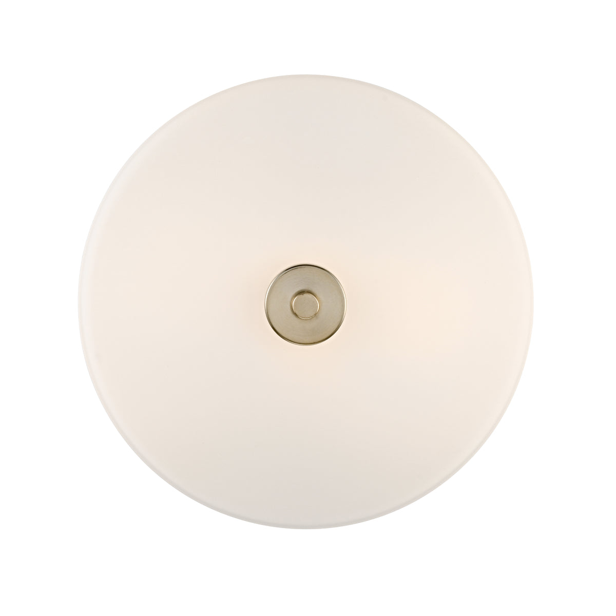 10'' Verlana Modern GoldEtched Opal 2 Light Semi-Flush Mount