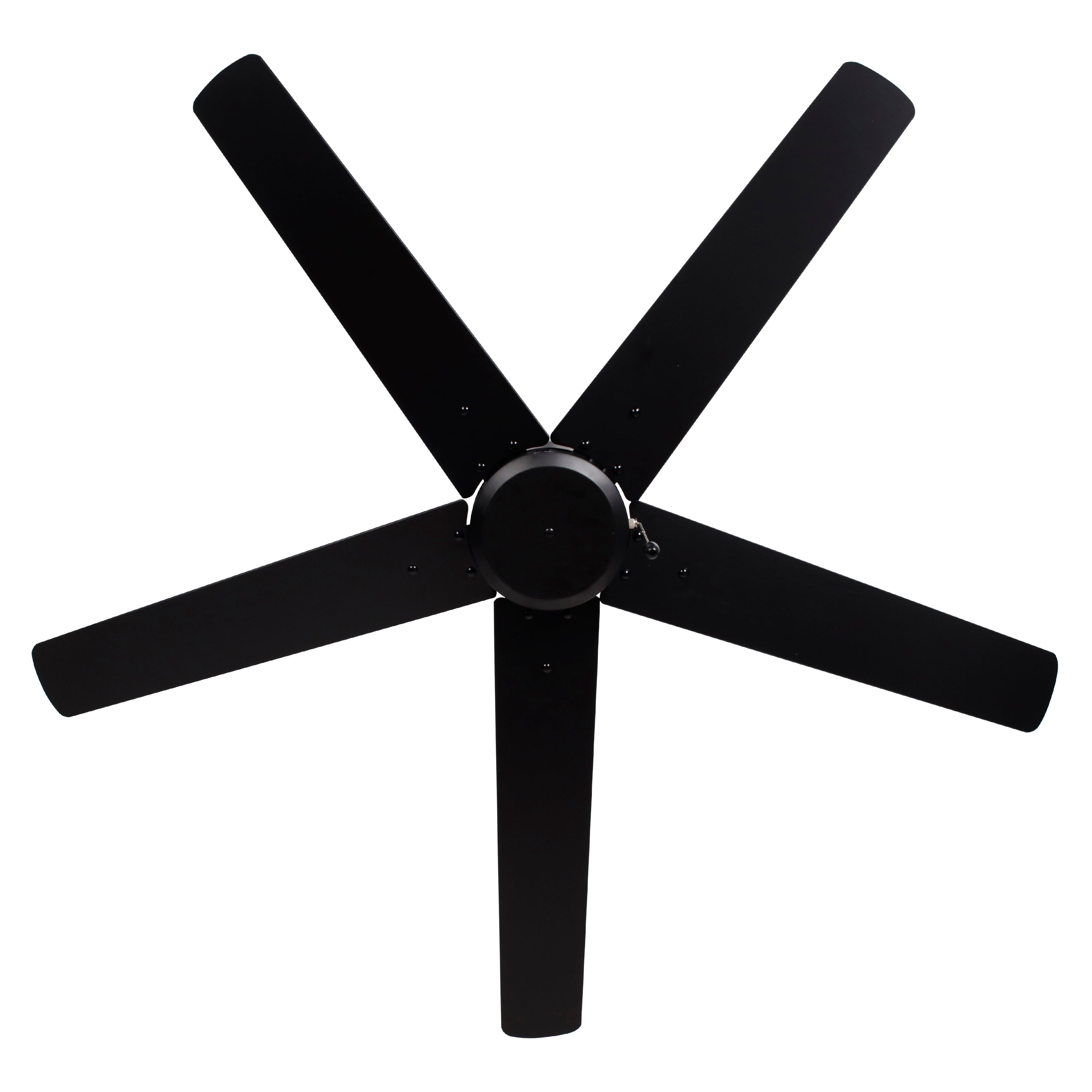 52 Inch Aldea IX AC Matte Black Outdoor Ceiling Fan 5-Blade