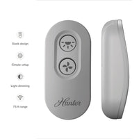 Hunter On-Off Handheld Grey Remote with Receiver
