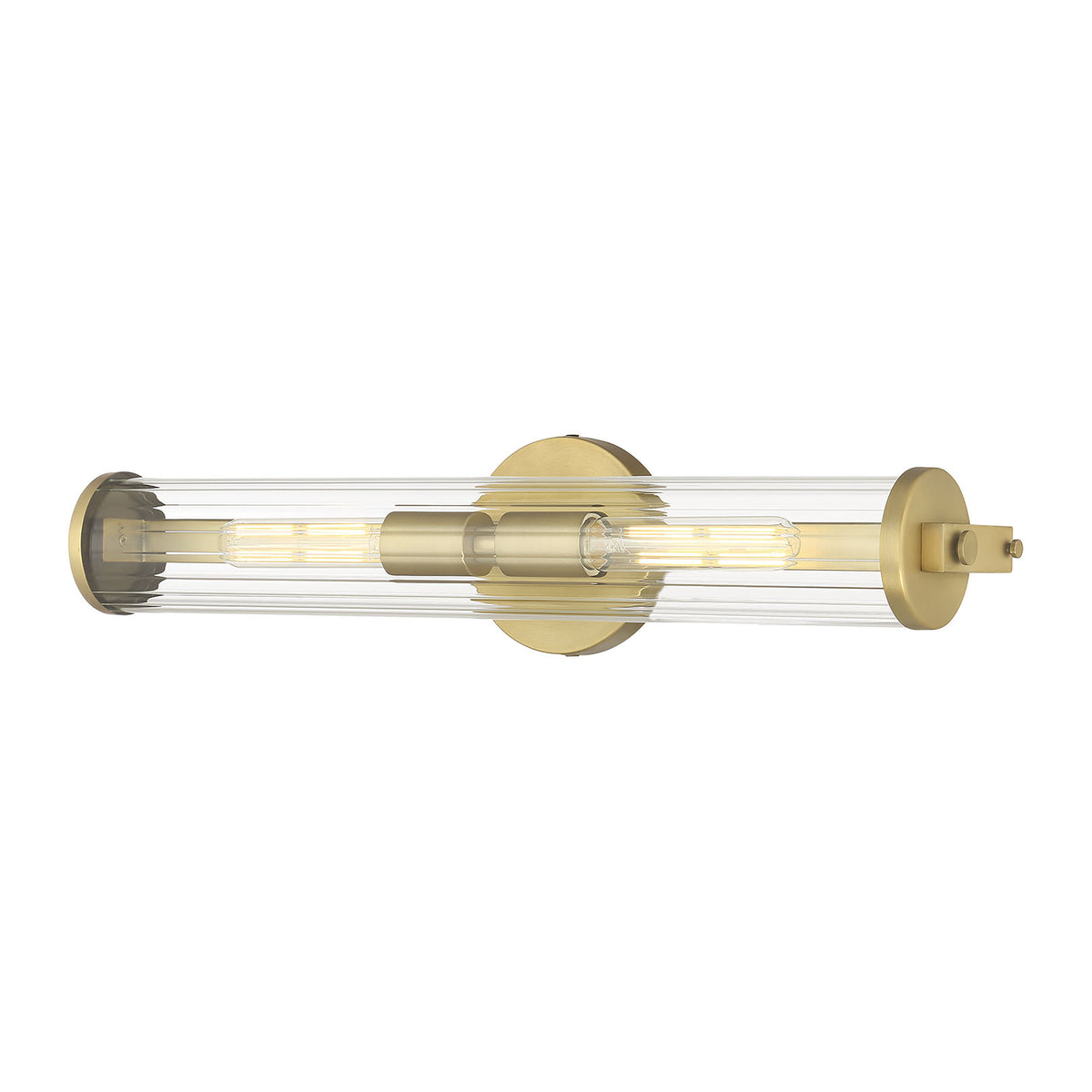 22.75'' Cylora Vintage Brass 2 Vanity Light