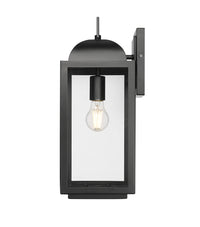 7'' Beaufort Powder Coated Black 1 Light Wall Sconce