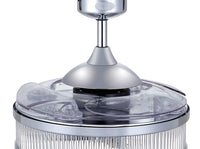 Corbelle 48 Inch 3 Light Chrome Fan with Retractable Blades