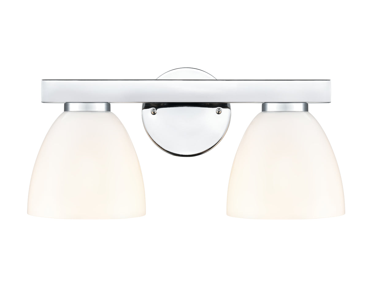 15.75'' Apria Polished Chrome 2 Light Bath Vanity