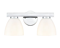 15.75'' Apria Polished Chrome 2 Light Bath Vanity