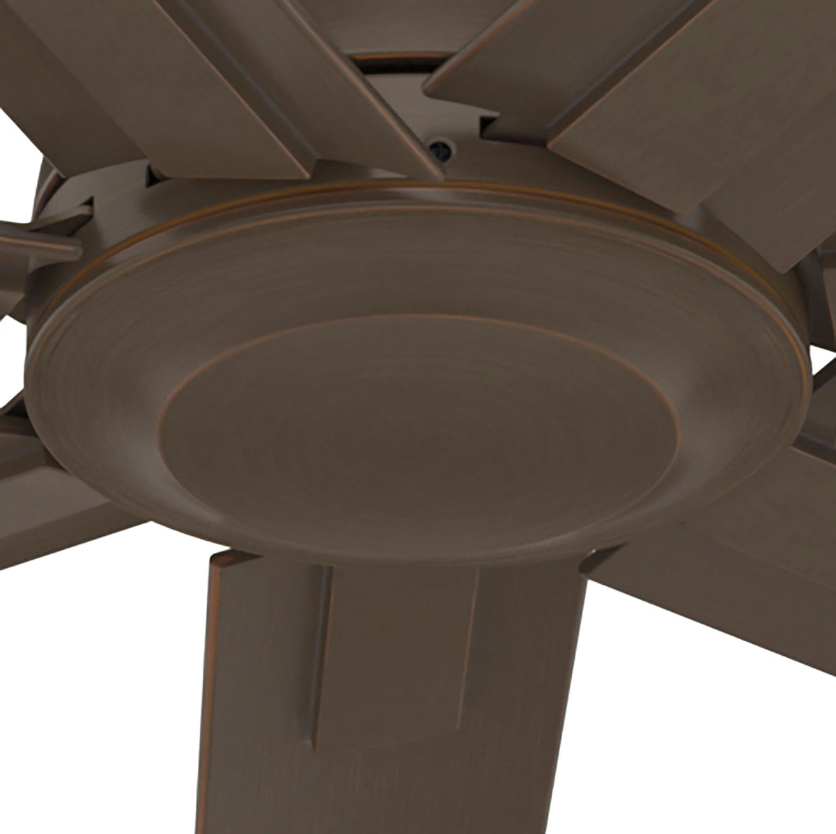60 inch Downtown ENERGY STAR® Matte Bronze Damp Rated Ceiling Fan and Wall Control