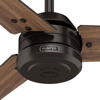 60 inch Cassius ENERGY STAR® Premier Bronze Damp Rated Ceiling Fan and Wall Control