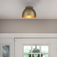 Gatz 6-inch 1-light Brushed Nickel Pendant with Clear Fluted Glass