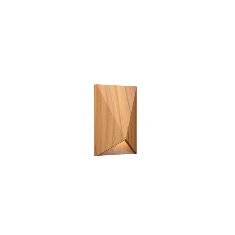 9.84'' Minimalist Facet Accord Wall Lamp Light