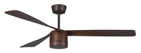 56 Inch 1 Light LED Indoor Outdoor DC Fan in Dark Koa with Remote