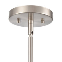 11'' Laphia Brushed Nickel 5 Light Chandelier