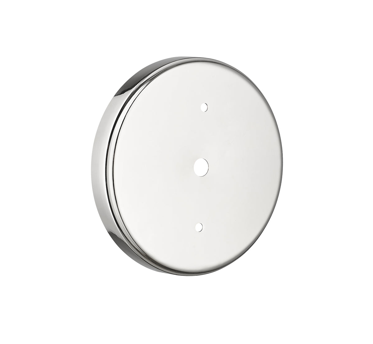 12-inch Kairo Polished Nickel 1-Light Clear Glass Pendant Light