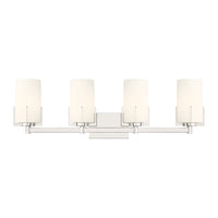 30.5'' Froselle Polished Nickel 4 Light Bath Vanity