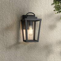 6'' Brenwick Powder Coated Black 1 Light Lantern