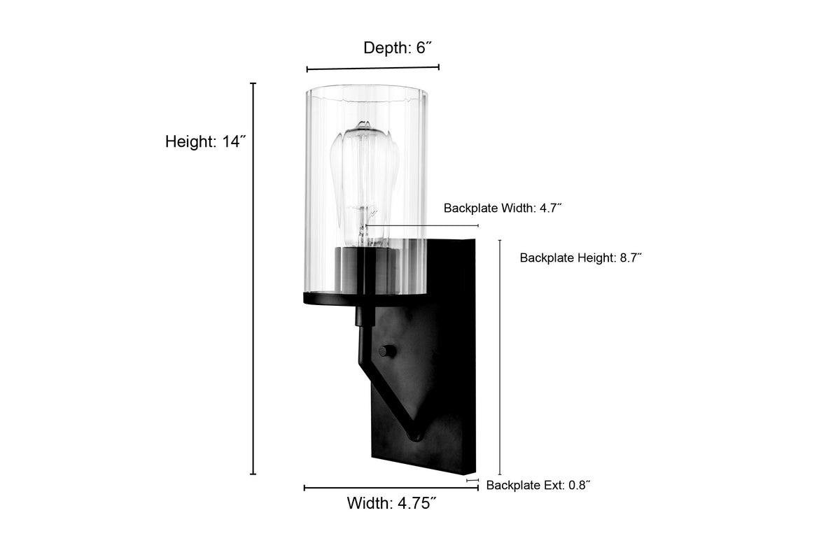 4.75'' Beverlly Brushed Nickel 1 Light Wall Sconce