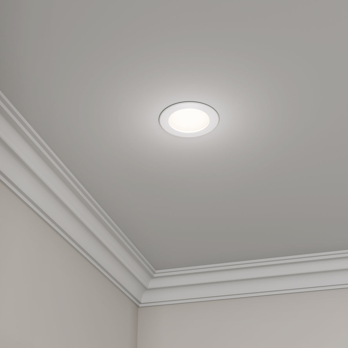 4-inch White Commercial Wall Light with 5-CCT Selectable White and 3W Output