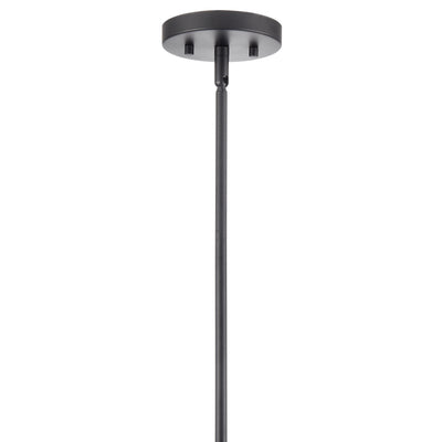 11'' Laphia Matte Black 5 Light Chandelier