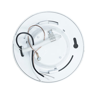 2.25-inch White Outdoor Flush Mount Light