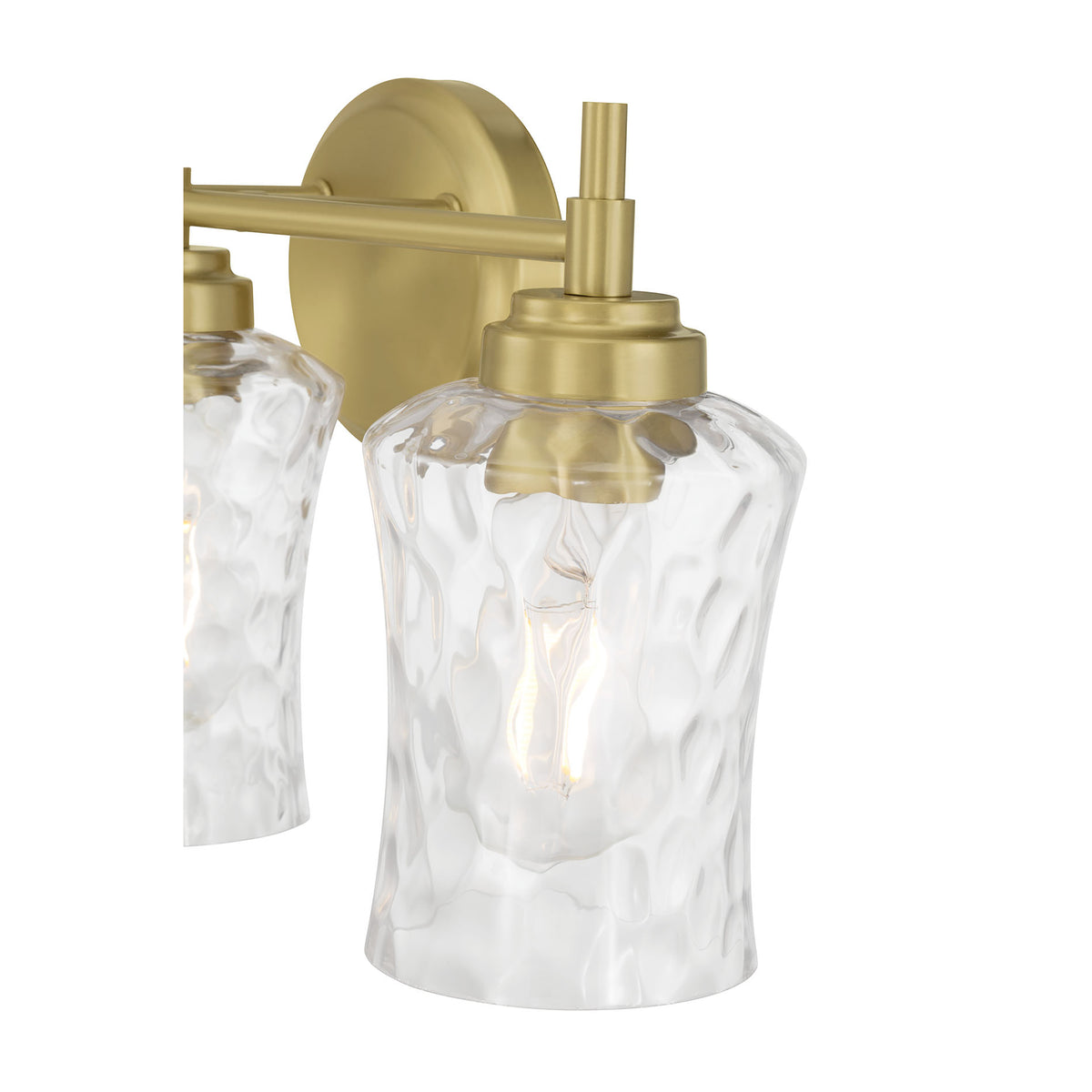 21'' Clarvyn Vintage Brass 3 Light Bath Vanity