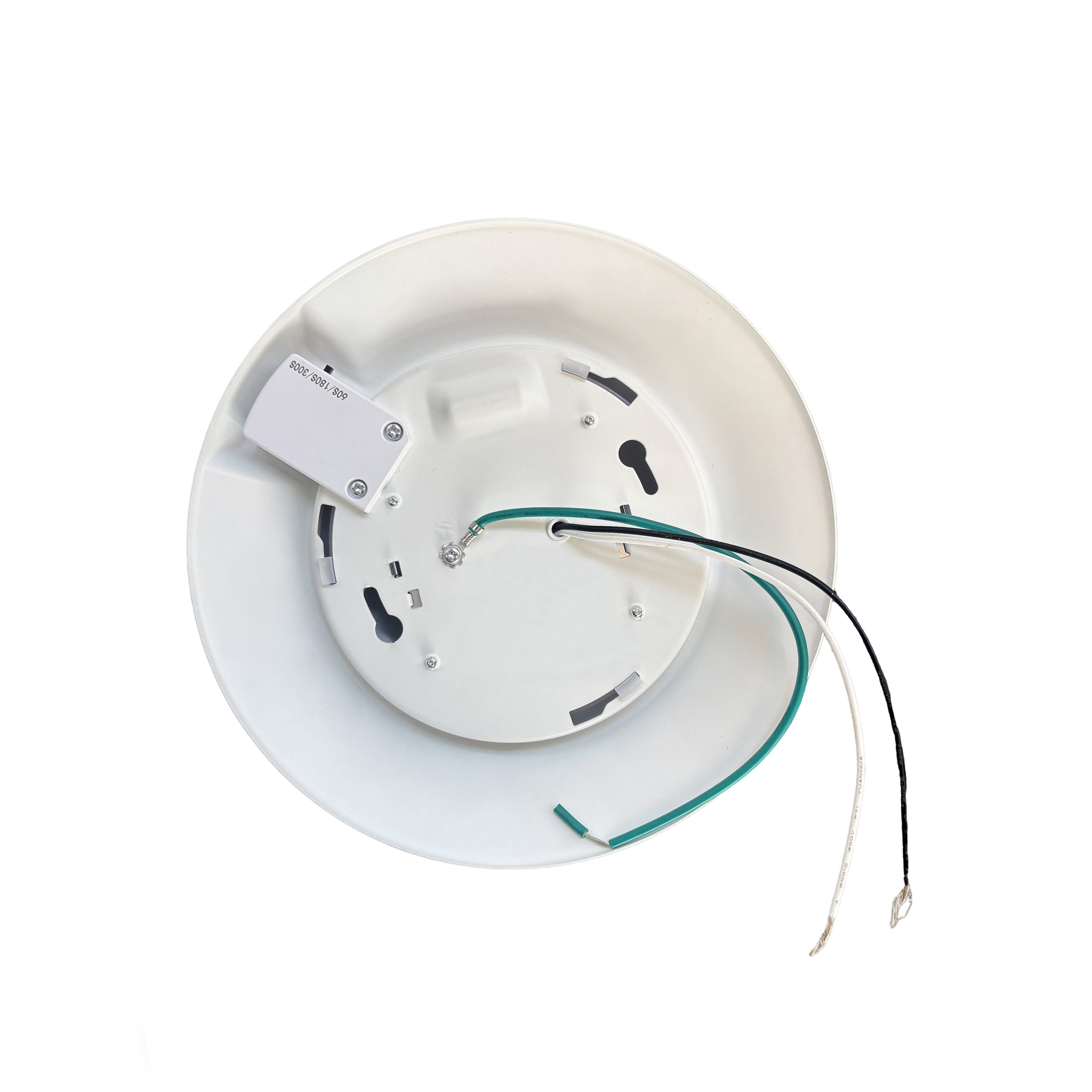 6-inch White Wall Light with 5-CCT Selectable White, 14W Output and Motion Sensor