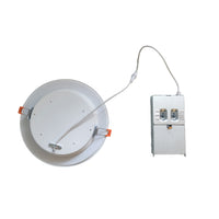 8-inch White Commercial Wall Light with 5-CCT Selectable White and 3W Output