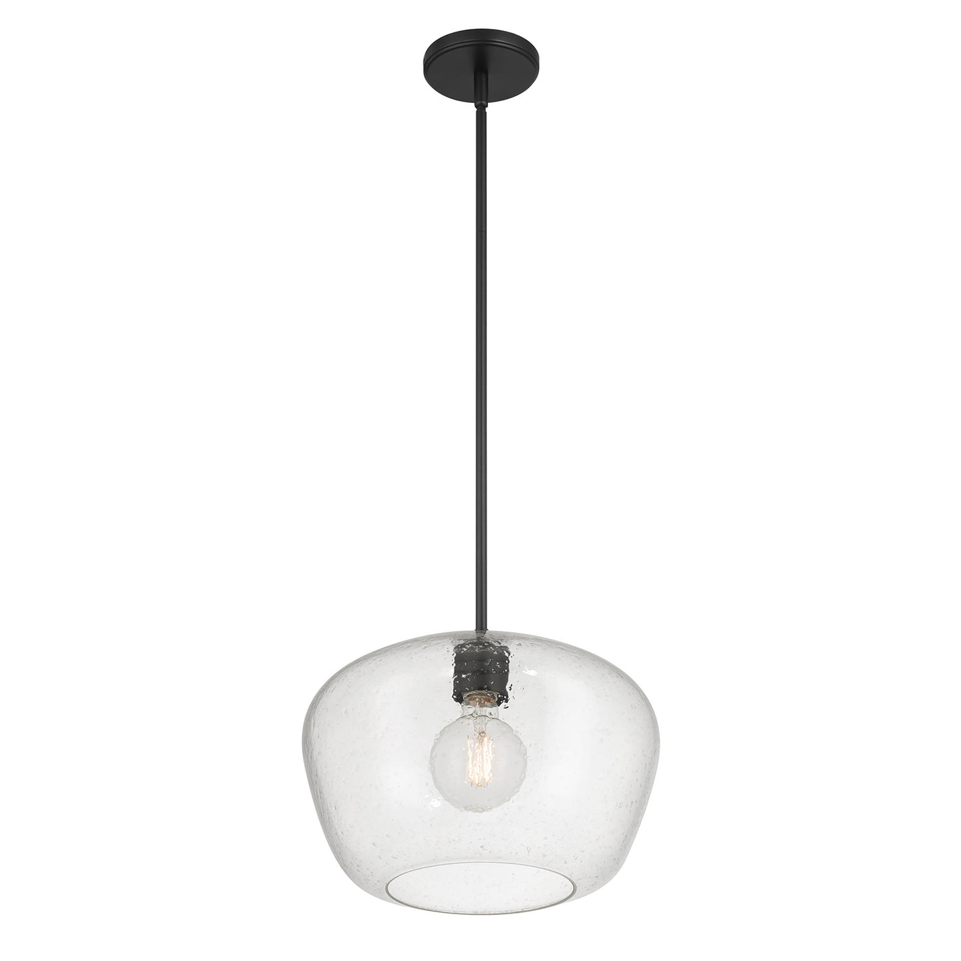10.5'' Pomari Matte Black 1 Light Pendant