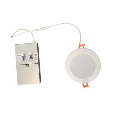 4-inch White Commercial Wall Light with 5-CCT Selectable White and 3W Output
