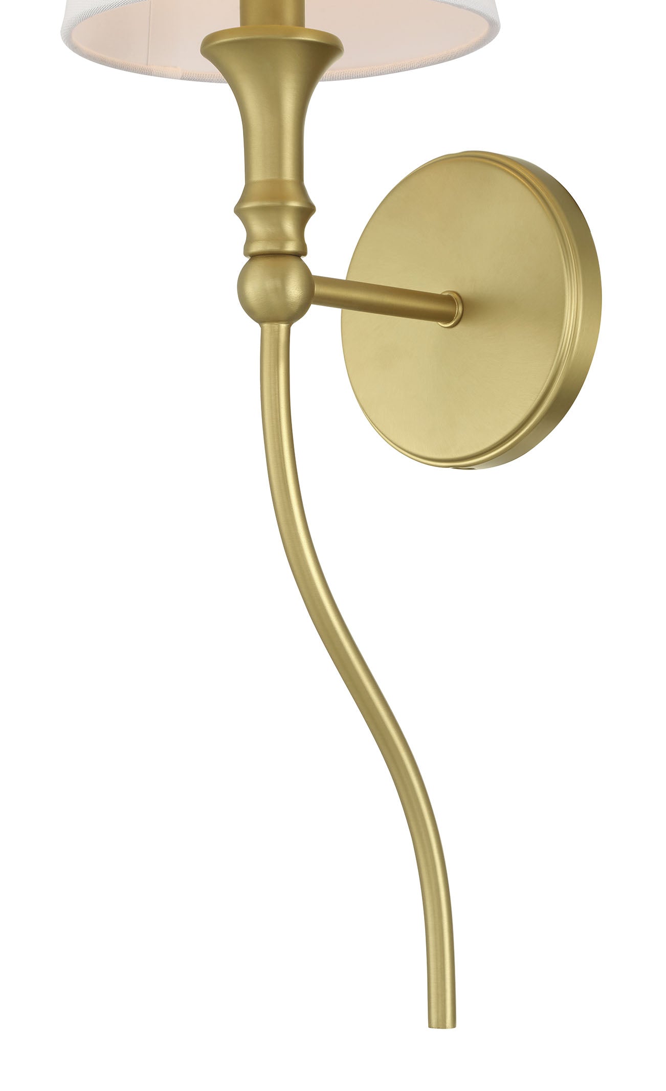 6.5'' Mairbourne Vintage Brass 1 Light Wall Sconce