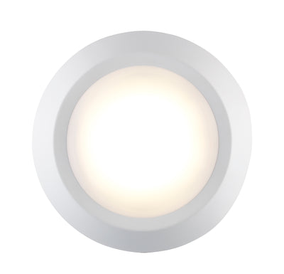4-inch White Wall Light with 5-CCT Selectable White