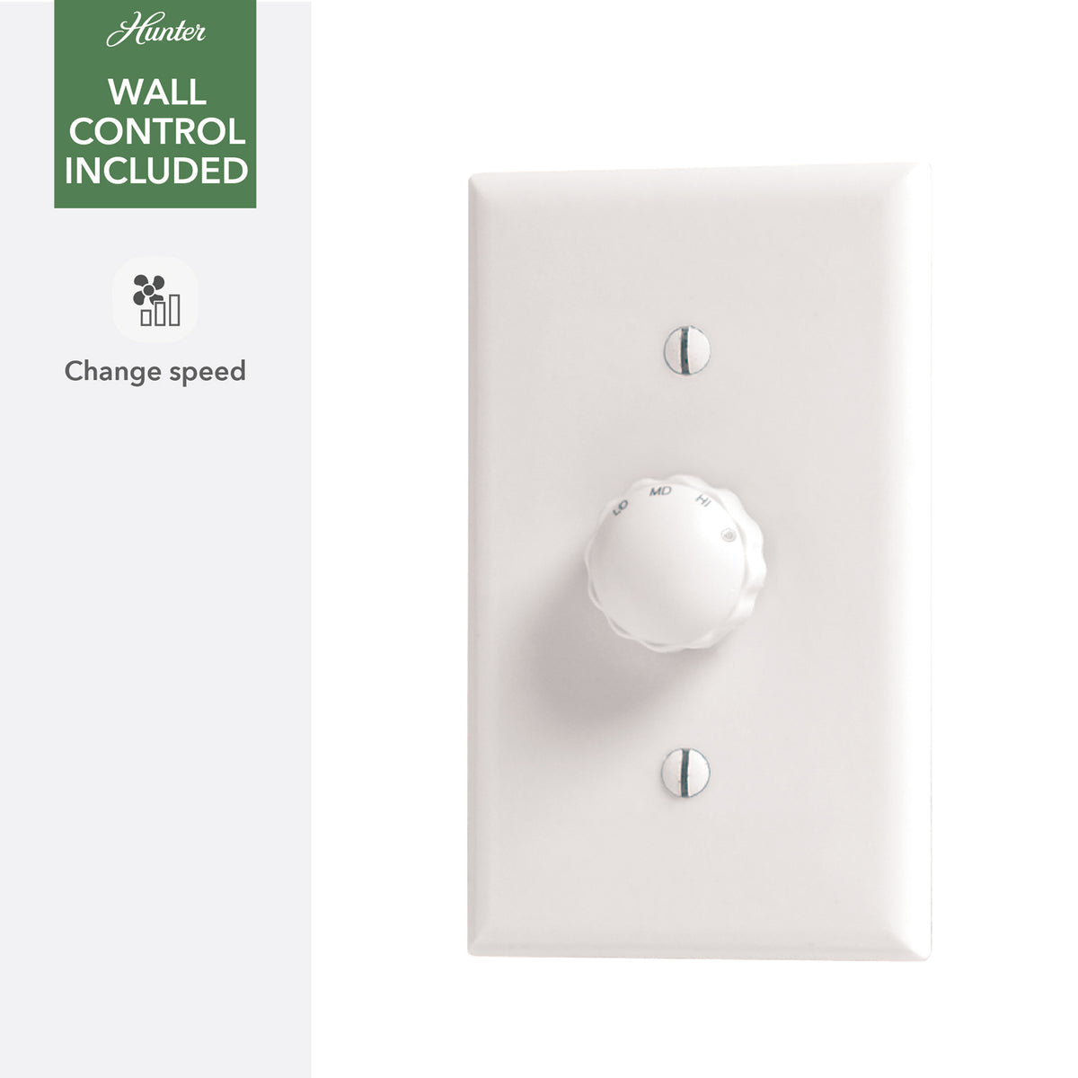 44 inch Presto Matte Nickel Ceiling Fan and Wall Control