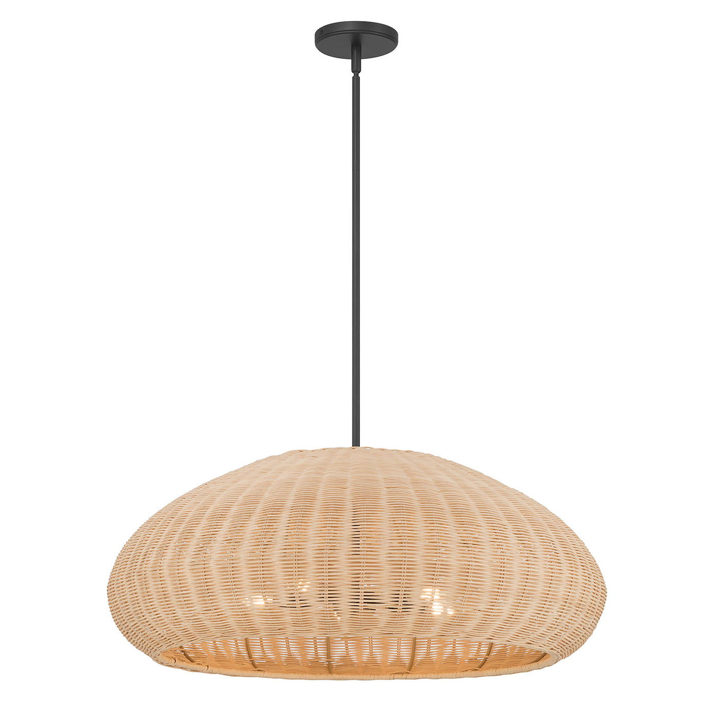 11.25'' Natora Matte Black 5 Light Pendant
