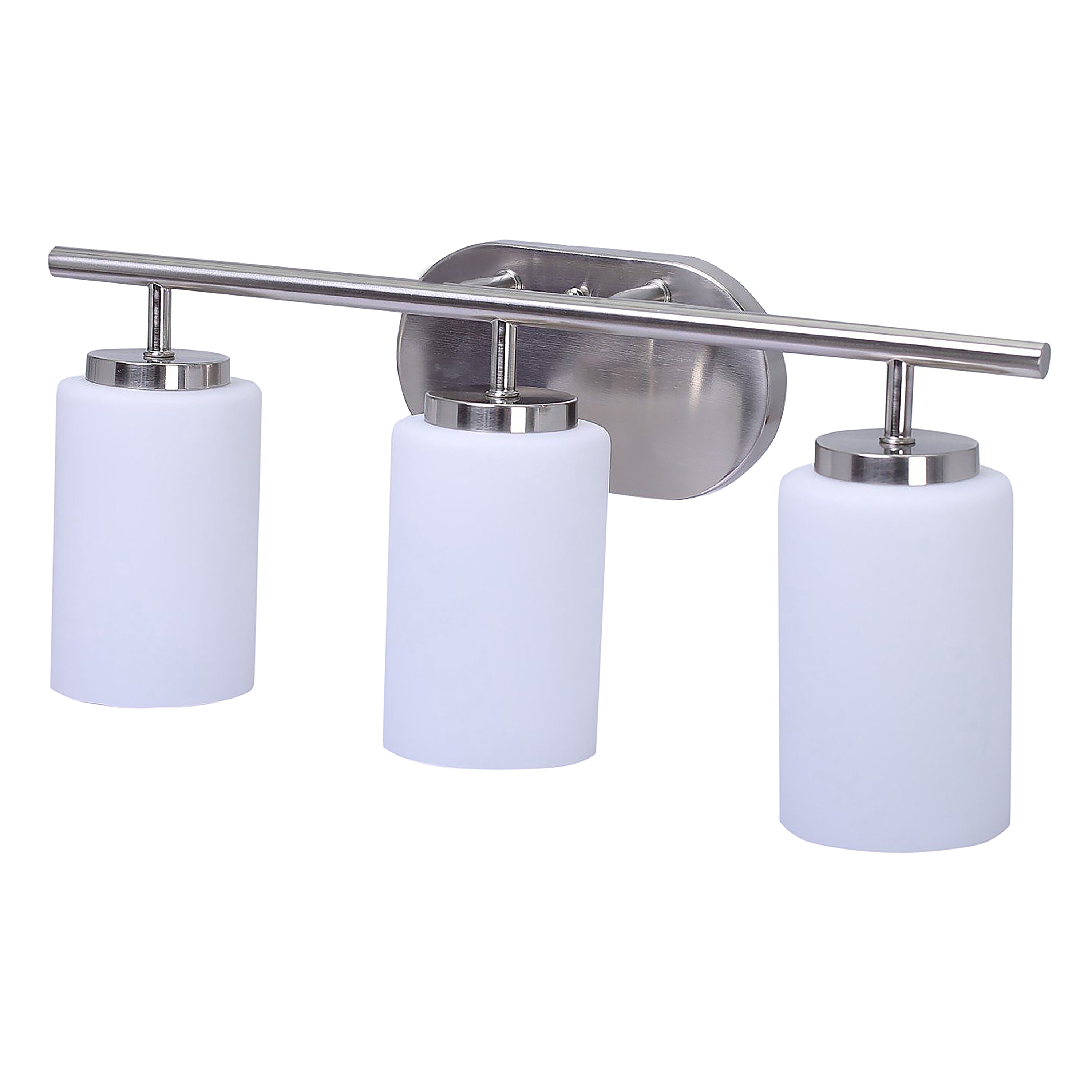20-inch 3-light Brushed Nickel Vanity Light