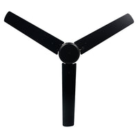 52 Inch Aldea III AC Matte Black Indoor Ceiling Fan 3-Blade