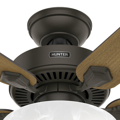 44 inch Swanson ENERGY STAR® New Bronze Ceiling Fan with LED Light Kit and Pull Chain